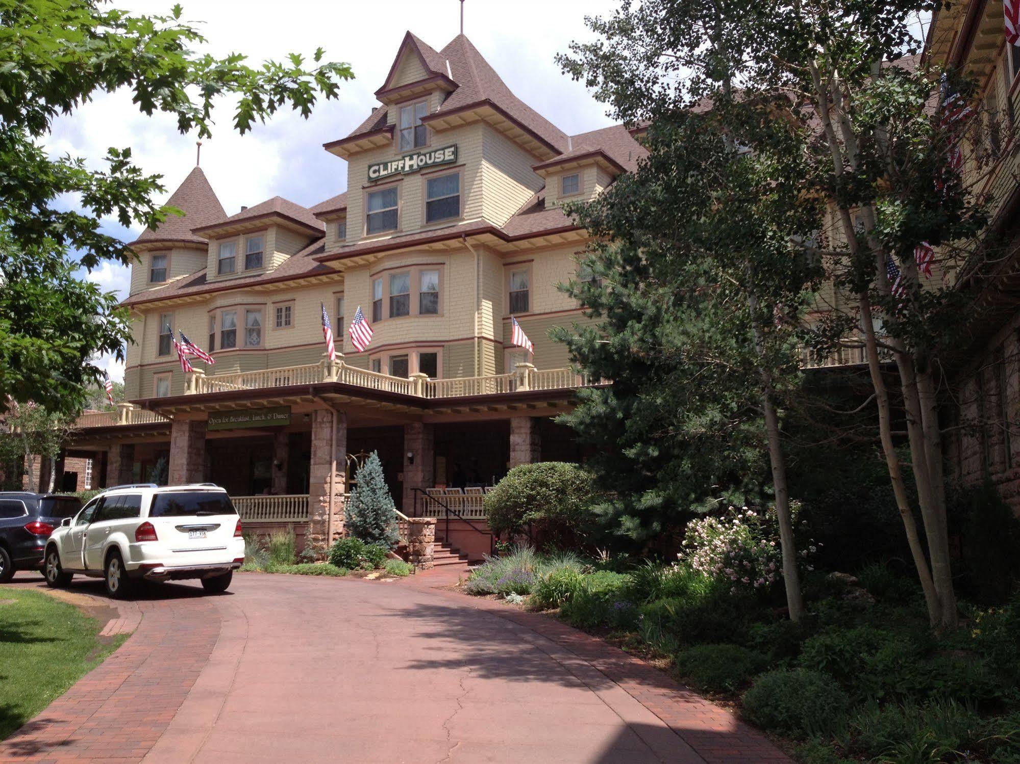 Cliff House At Pikes Peak Hotel Manitou Springs Bagian luar foto
